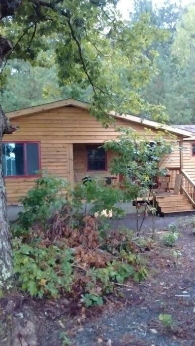 Rustic Quaint Cabin In The Woods--Pets Welcomed Dunnsville Eksteriør bilde