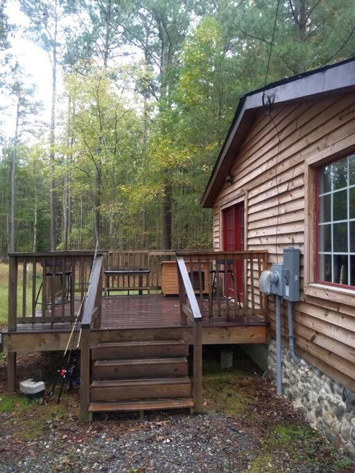 Rustic Quaint Cabin In The Woods--Pets Welcomed Dunnsville Eksteriør bilde